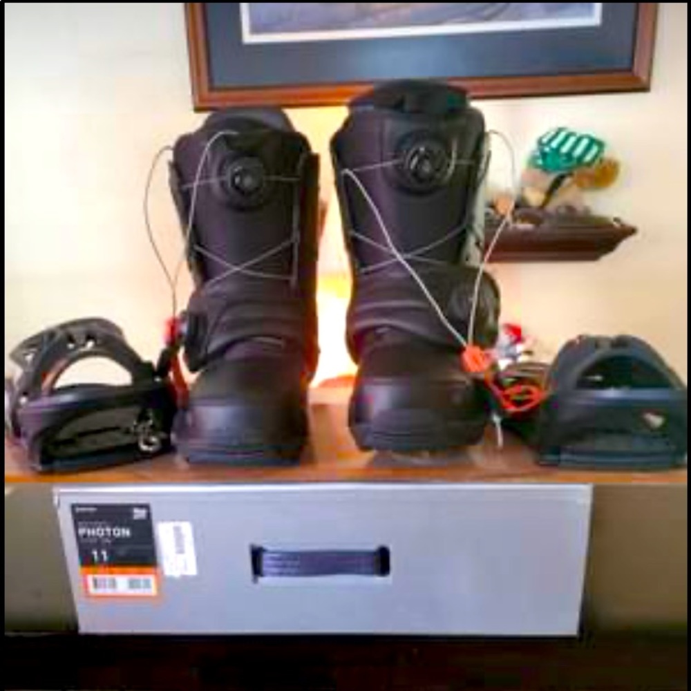 MENS BURTON “STEP-ON” boots & bindings